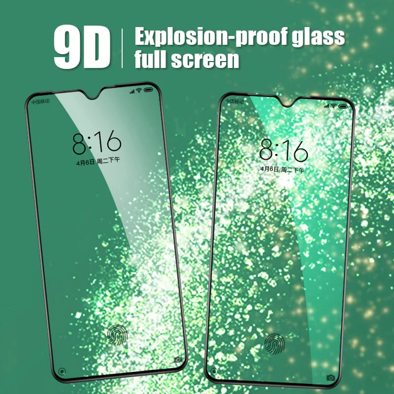 Copertura completa HD protezione dello schermo duro per Huawei Y5p Y6p Y7p Y8p vetro protettivo per Huawei Y6S 2019 Y8S Y9S vetro anteriore