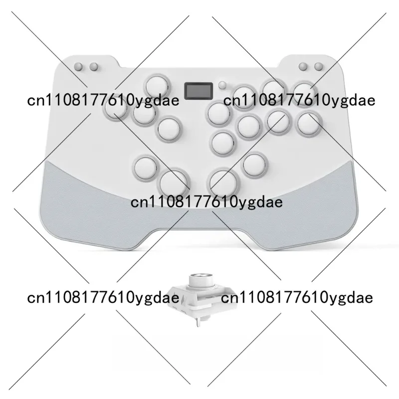 Фото Игровая металлическая клавиатура Zen16 для ПК/PS4, контроллер Hitbox, безстиковый аркадный стик с функцией меню для Switch №1