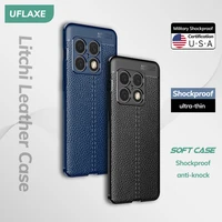 uflaxe original shockproof case for oneplus 10 pro 5g oneplus 10r soft silicone back cover tpu leather casing
