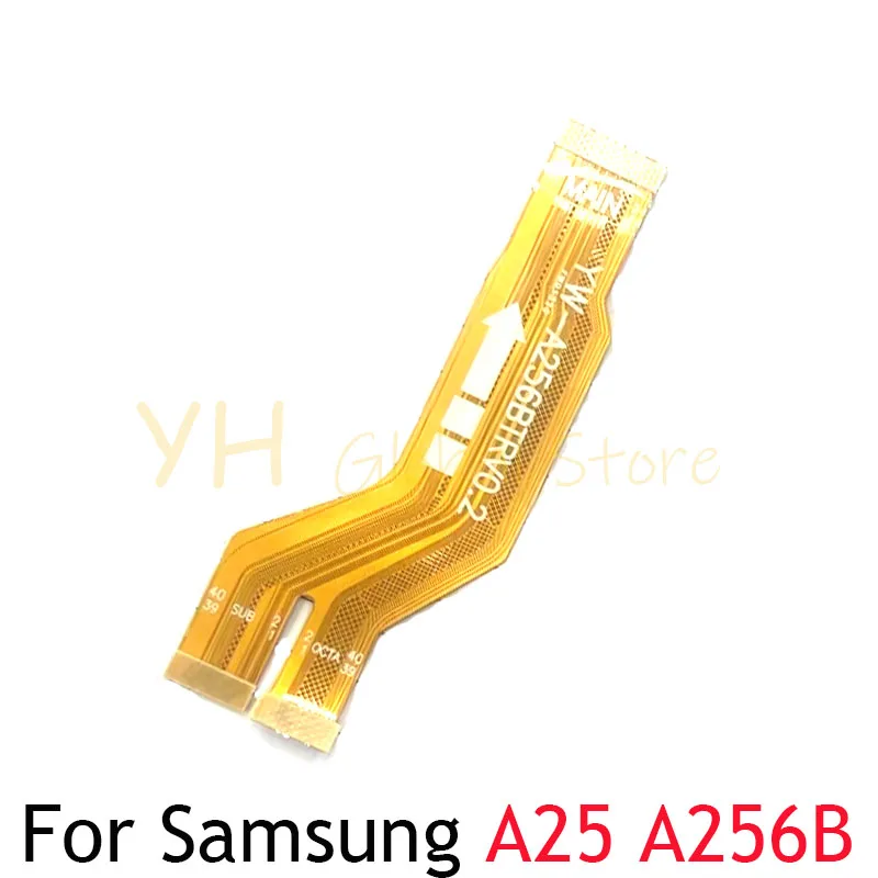 Для Samsung Galaxy A25 A256B A256 A35 A356B A356 A55 A556B A556 материнская плата разъем ЖК гибкий кабель