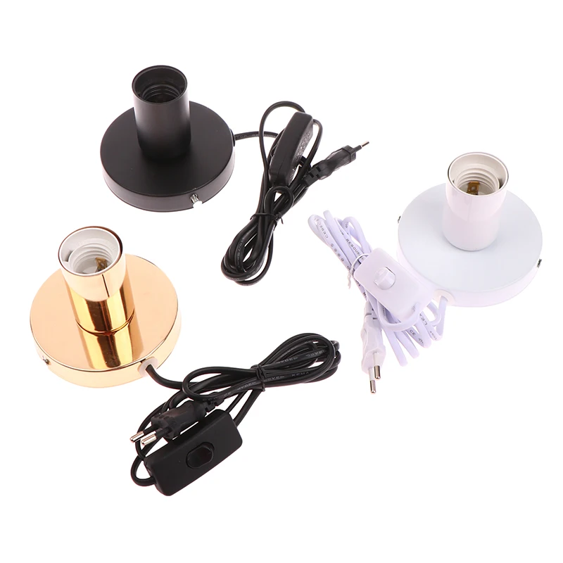 Ночной светильник с кабелем 1 5 м и линейной лампой цоколь лампы E27 настольная