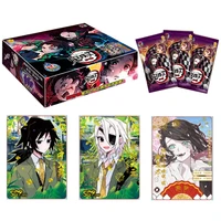 demon slayer card cards paper games children anime peripheral character collection kids gift playing card toy