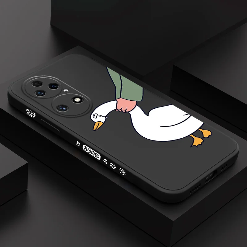 

Catch The Goose Phone Case For Huawei P50 P40 P30 P20 Pro Lite Nova 10 10SE 9 9SE Mate 50 50E 40 30 20 Pro Lite Cover
