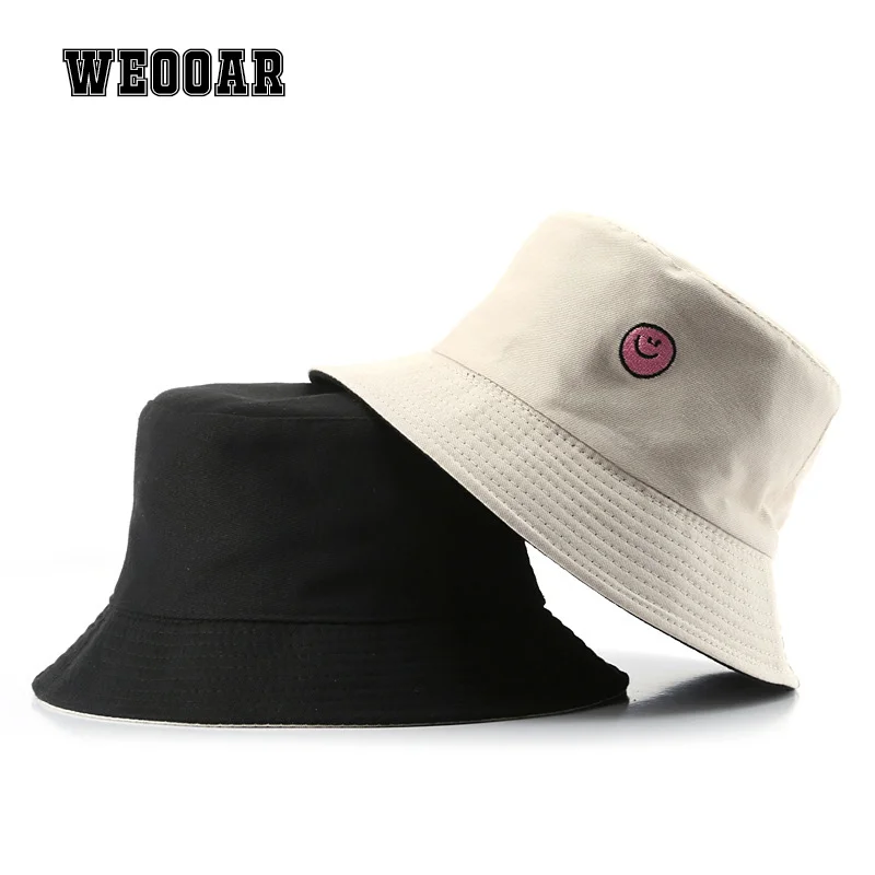 

Панама с двусторонней вышивкой для мужчин и женщин, хлопковая шляпа от солнца, в стиле хип-хоп, роскошная, летняя