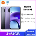 Новинка, Смартфон Xiaomi Redmi Note 9T, телефон, 4 ГБ 64 ГБ, затемнение, Восьмиядерный процессор 800U, NFC, 5000 мАч, камера 48 МП, 6,53 дюйма, DotDisplay