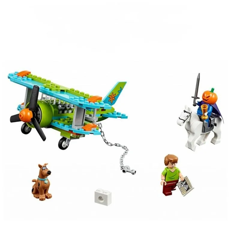 10430 10428 10429 10732 строительные блоки Scooby The загадочный автобус здание кирпичи игрушки