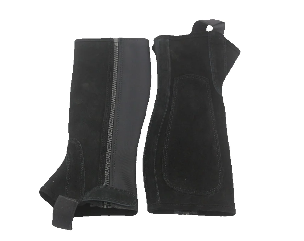 Верховая езда Chaps половина замшевые кожаные наездники Защита тела оборудование