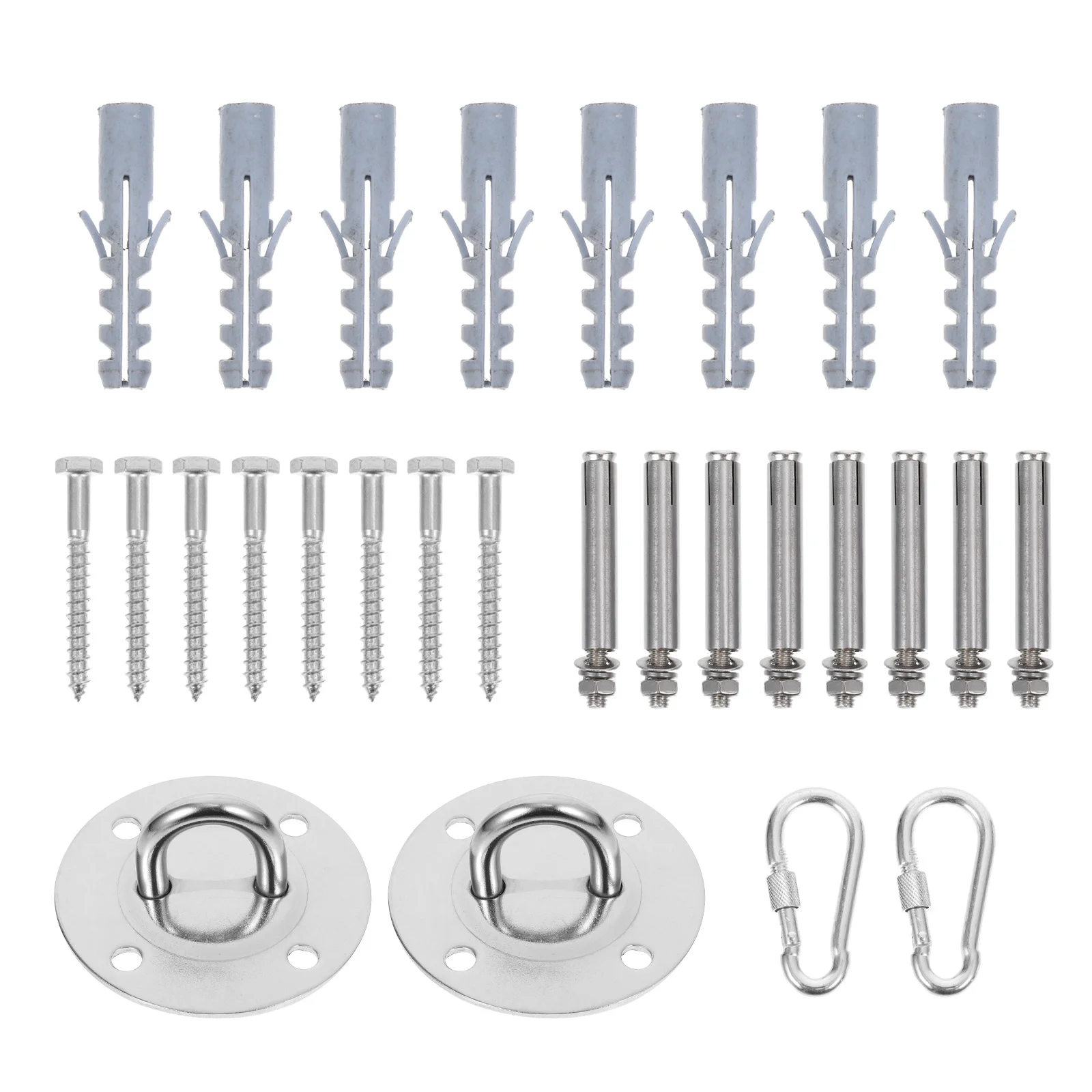 

1 Set Swing Hook Hammock Buckle Fixing Hook Hammock Hook Holder for Yoga Hammock