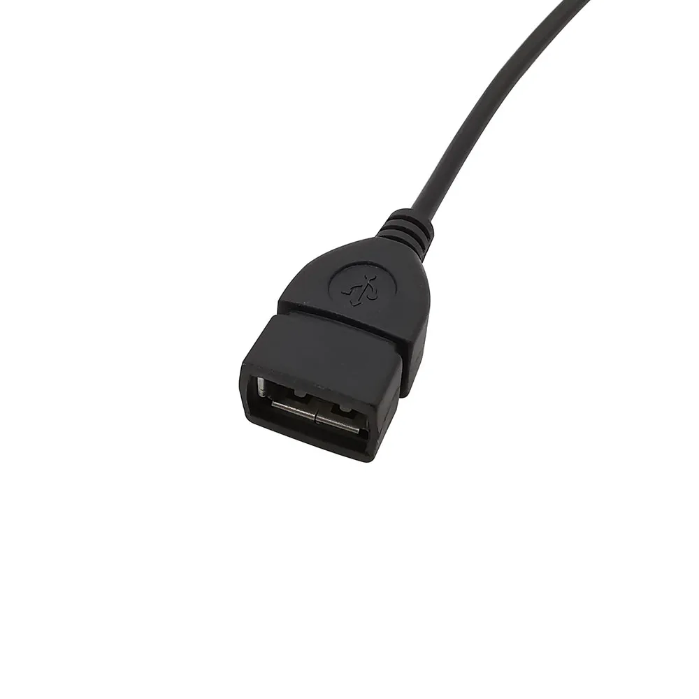 1 шт. 3 5 мм разъем AUX аудио к USB 2 0 зарядный кабель адаптер Шнур для автомобиля MP3