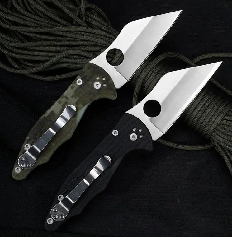 

High Quality Folding Knife 7cr13mov Blade G10 Handle Outdoor Camping Self Defense Portable Pocket Military Knives EDC Tool-BY44