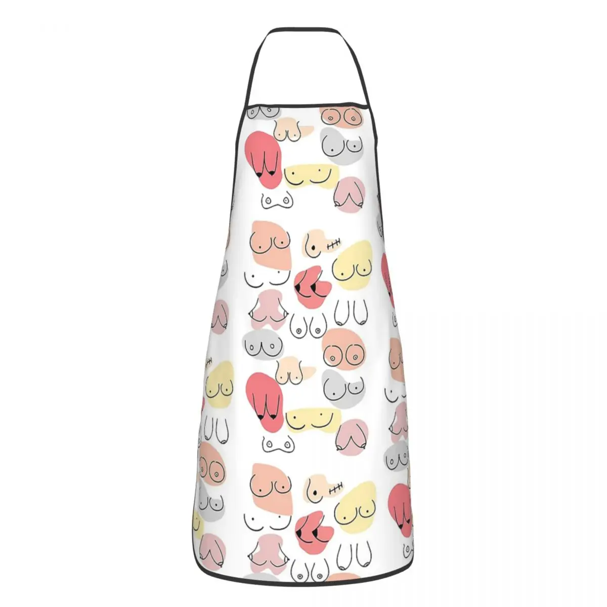 

Boobs Aprons for Women Men Kitchen Chef Cooking Tablier Household Bib Baking Cleaning Accessories Unisex Adult Pinafore Delantal