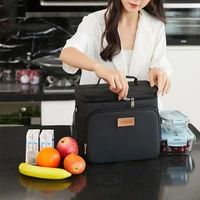 thickened aluminum foil lunch bag portable food thermal handbag outdoor camping dessert fruit fresh keeping shoulder pouch items