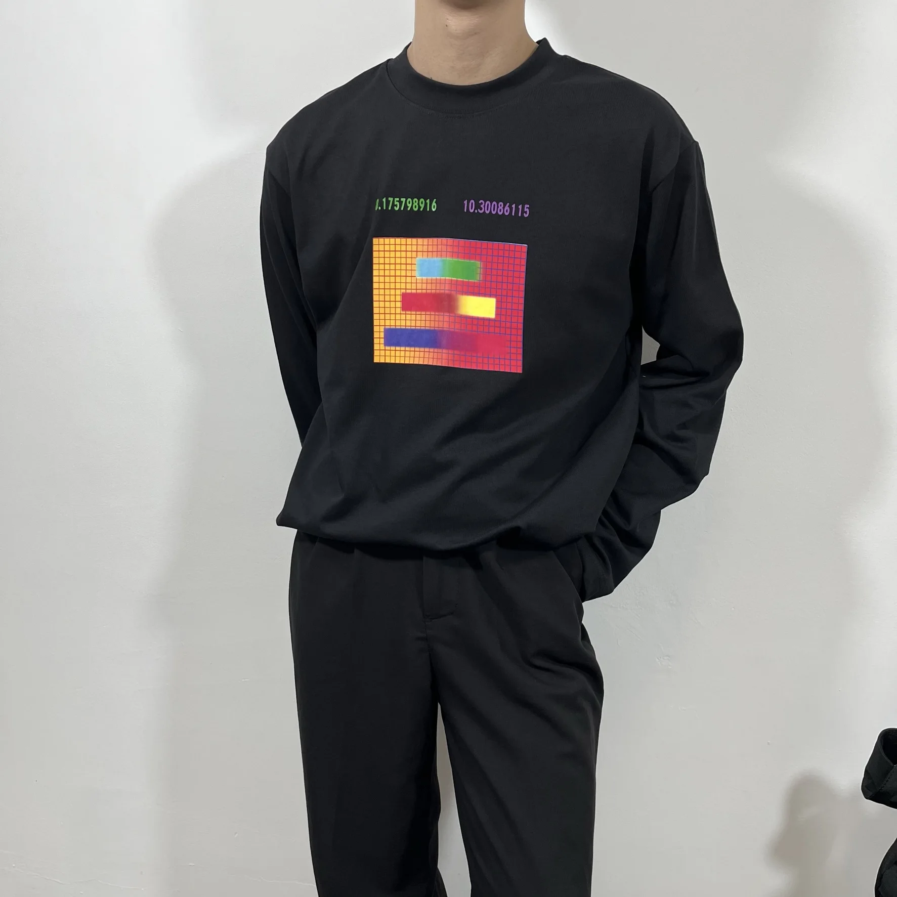 

CAVEMPT C. E European, American and Japanese Fashion Brand Cyberpunk Long Sleeve Underlay T-shirt Retro Steam Wave Top ins Men
