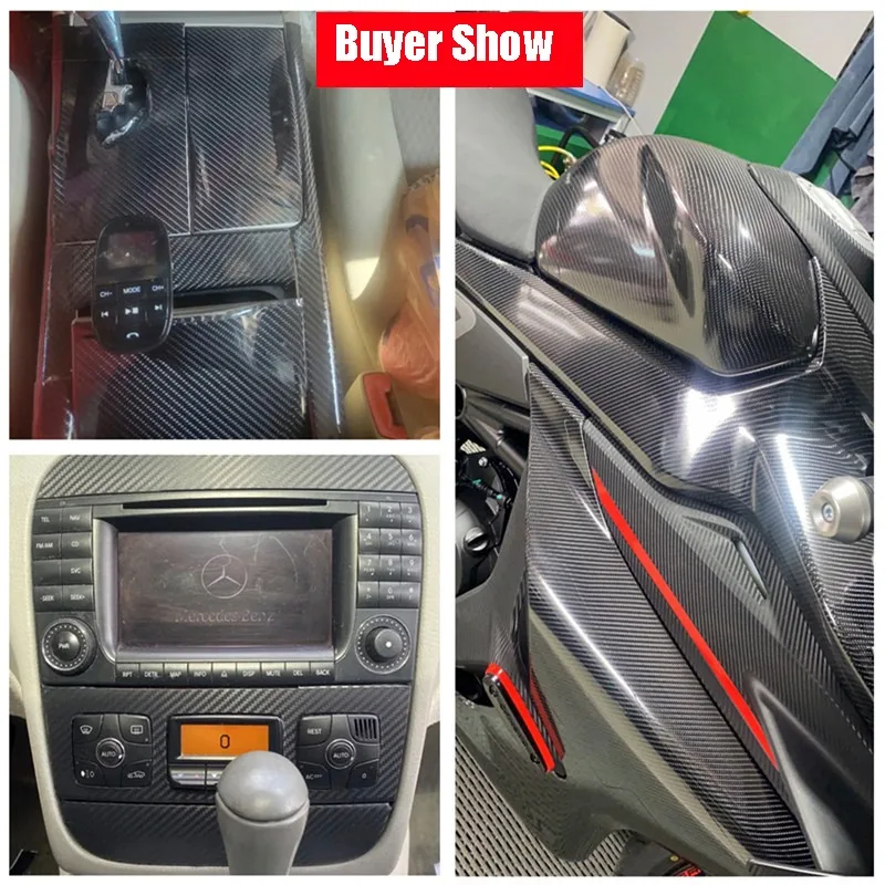 2D 3D 4D 5D 6D анти царапин наклейка на порог автомобиля из углеродного волокна DIY