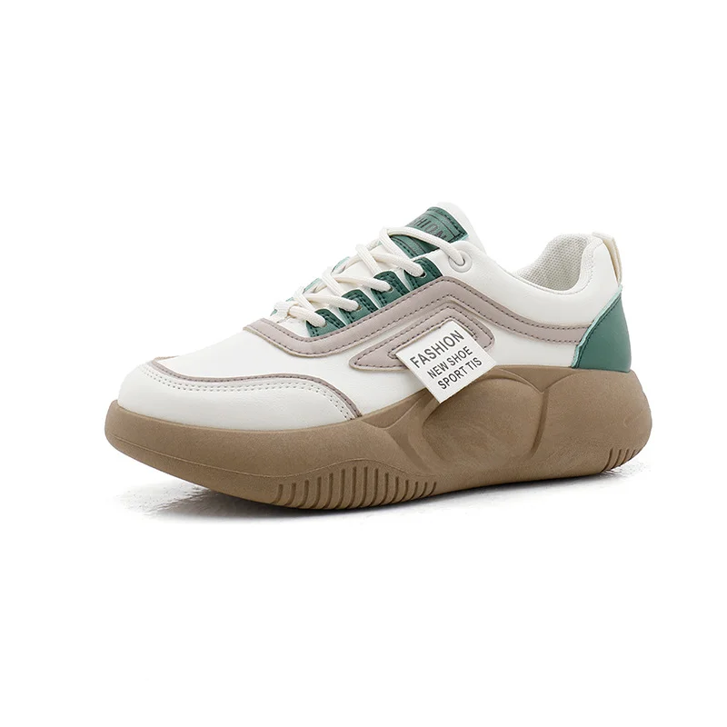 

Женская универсальная обувь на платформе, Повседневная Уличная модная обувь в Корейском стиле, модель 2023 на весну, 6023