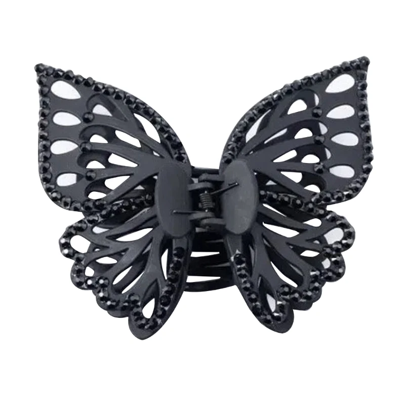 

Winter Large Hair Claw Clips Hollow Hair Jaw Clip Hair Catch Barrettes Ponytail Holder Hair Props T8NB