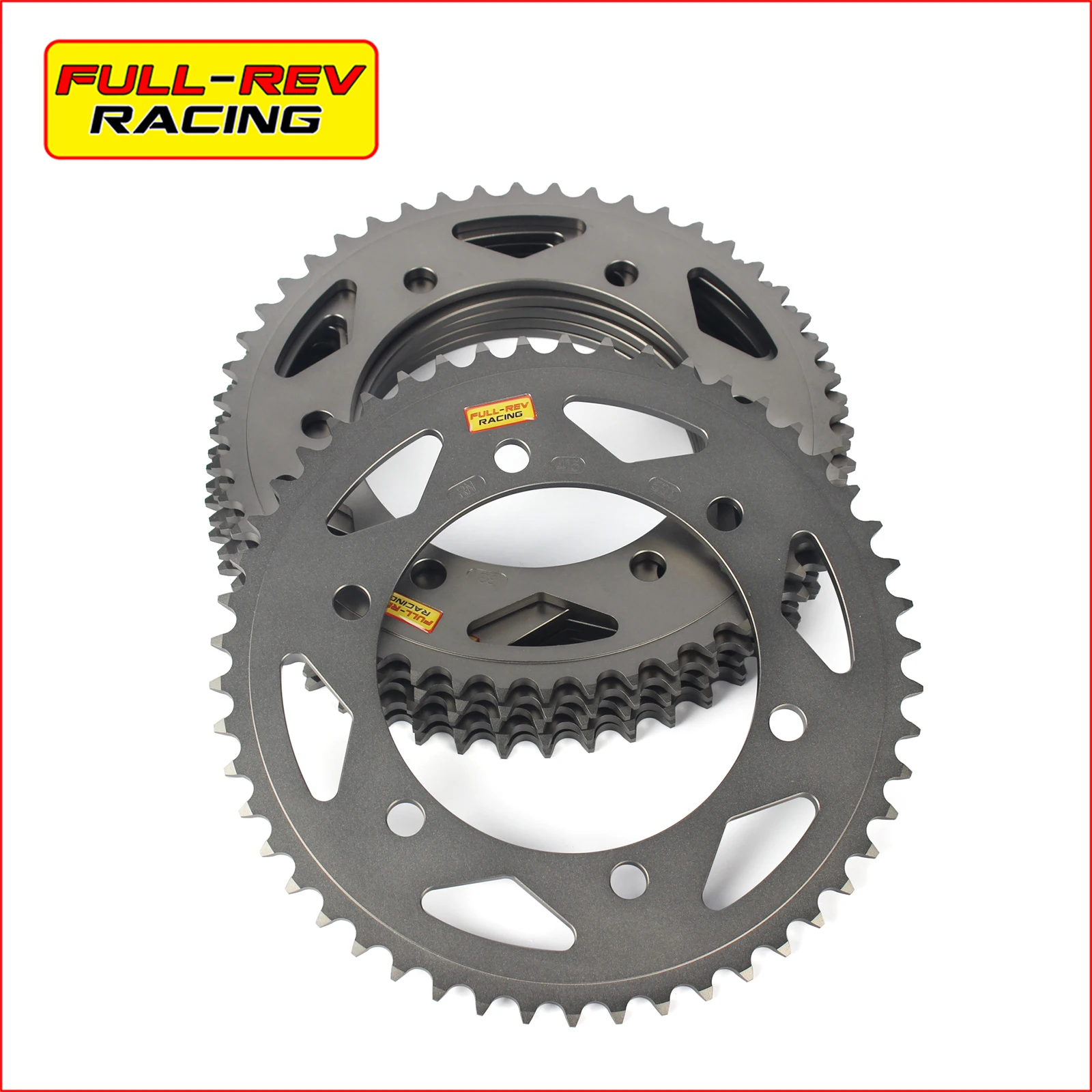 

FULL-REV Modified Racing 415 53-58T Rear Sprocket Staring Wheel Motorcycle CNC Sprocket For KAWASAKI NINJA400 2019-2021