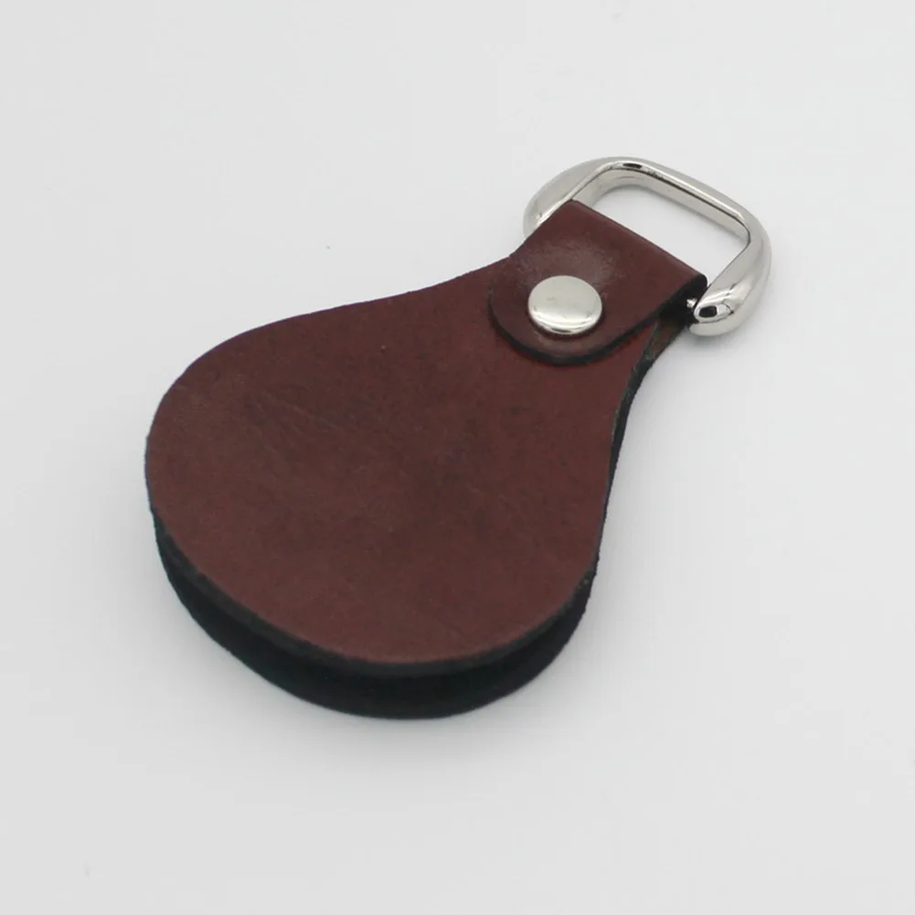 

Durable Line Cleaner Fishing Portable Straightener Accessory Brand New Brown Fly Fishing High Quality Leathder