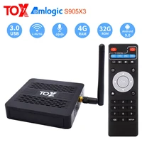canmixs tox1 amlogic s905x3 android 9 0 tv box 4gb 32gb set top box 2 4g 5g wifi bluetooth 1000m 4k tvbox 2021 new