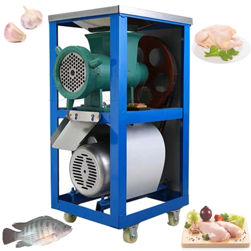 Коммерческая электрическая мясорубка полка для фарша и курицы машина