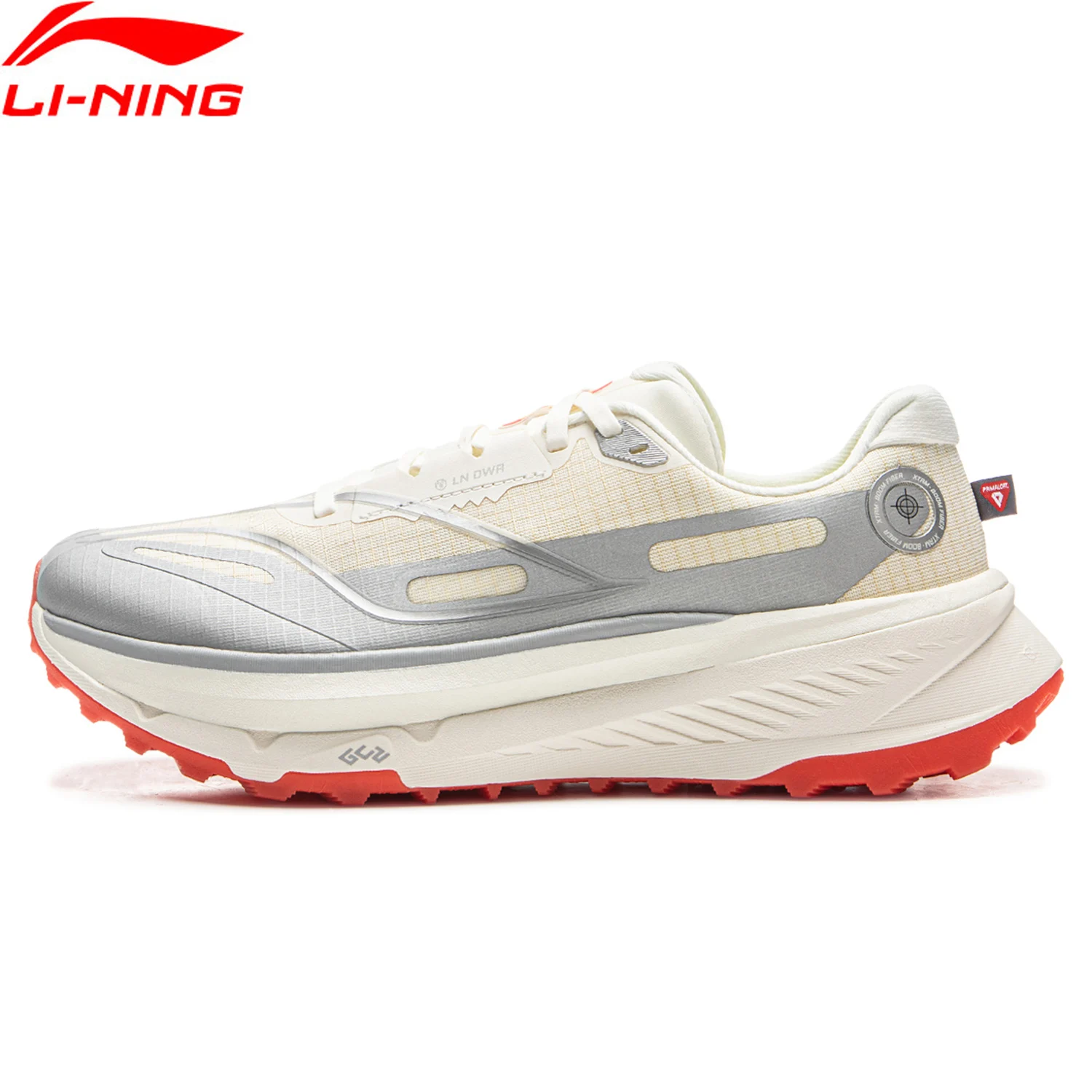 Фото Мужские кроссовки Li-Ning DI LU 2 для бега по пересеченной местности XTRM-BOOM FIBER Cushion LN DWR, противоскользящая спортивная обувь с водоотталкивающей подкладкой ARNV009 №1