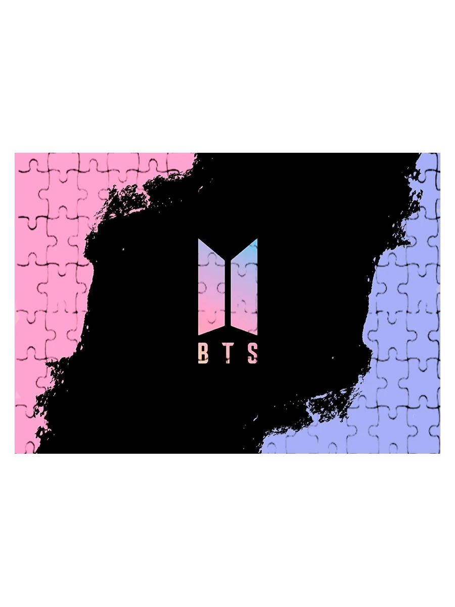 Магнитный пазл на холодильник Bts |