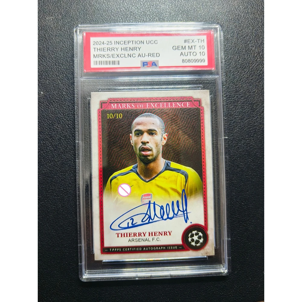 Фото Коллекционная карточка Panini DIY: Деклан Райс, Тьерри Анри, Бекхэм, Криштиану Роналду. Набор для творчества. Подарок для мальчика на праздник. №3
