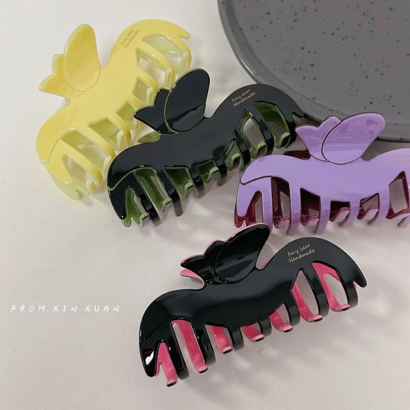 

Заколка-Тюльпан в корейском западном стиле для защиты от столкновений