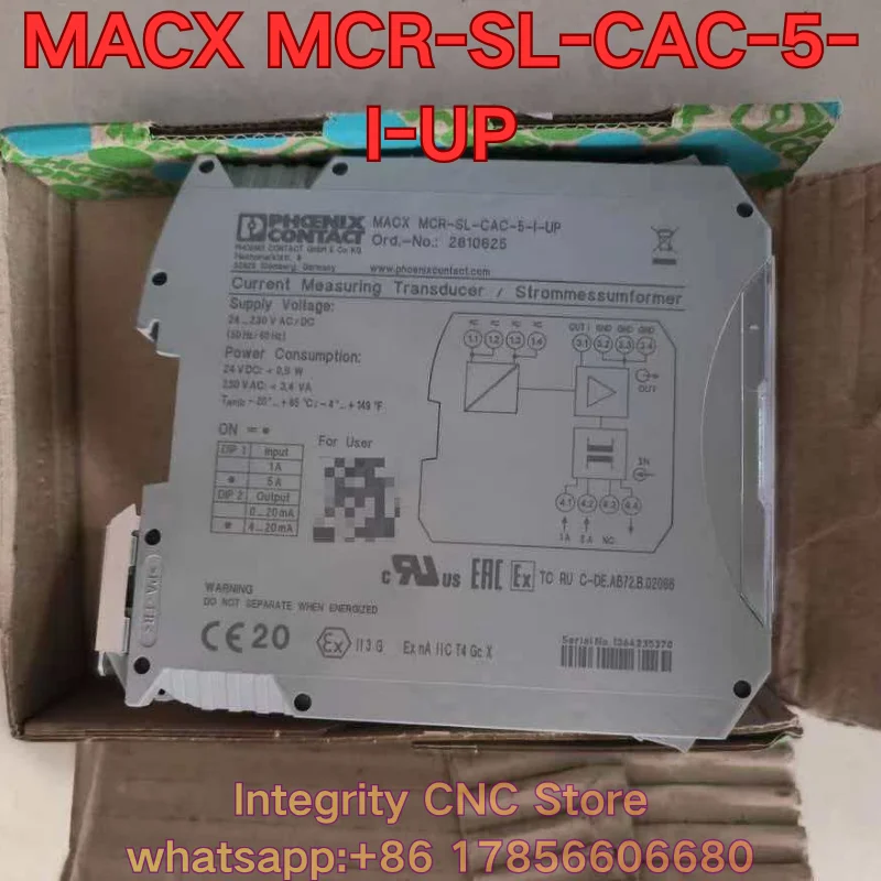 Фото Новый модуль ПЛК MACX MCR-SL-CAC-5-I-UP 2810625 №5