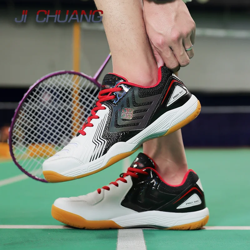 Breathable Badminton Anti-Slippery Sport Shoes Volleyball Shoes Men Quality Tennis Sneakers Male Tennis Footwears Sneakers Men