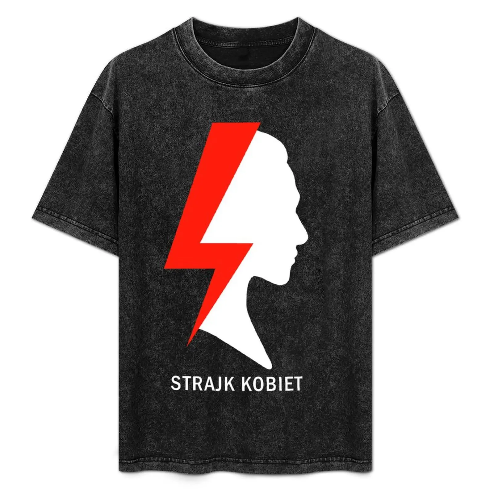 Фото Футболка Strajk Kobiet, повседневная модная футболка с принтом №1