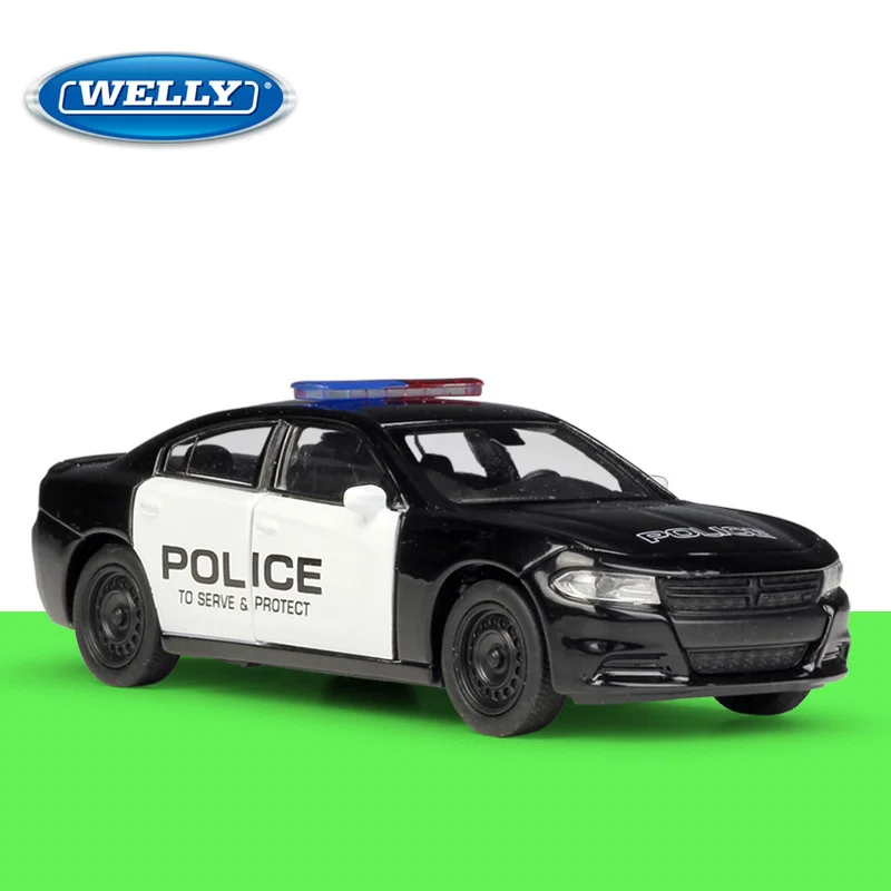 

WELLY 1:36 Dodge Charger Pursuit 2016 Alloy Car Model Diecasts & Toy Vehicles Collect Car Toy Boy Birthday gifts