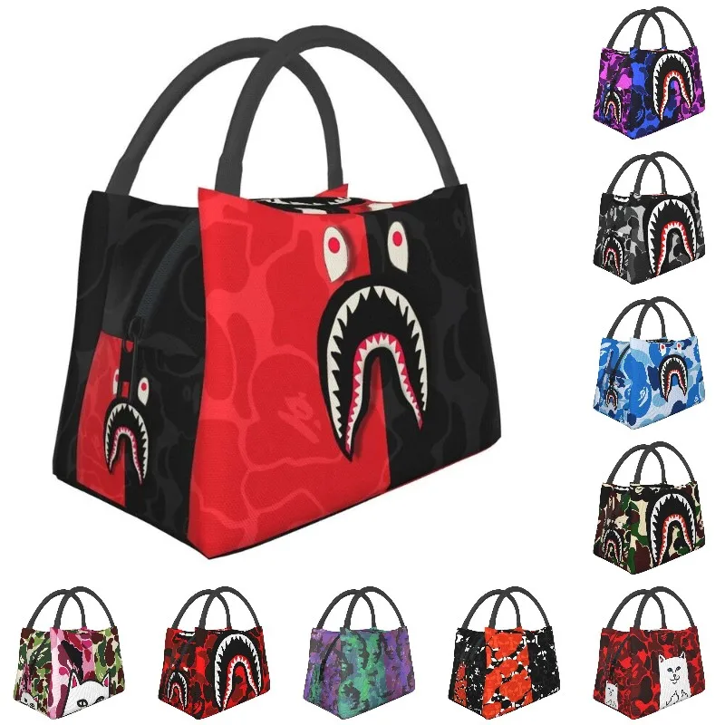 

Custom Camouflage Pattern Lunch Bag Men Women Thermal Cooler Insulated Lunch Box for Office Travel Fruit Fresh Storage Bag