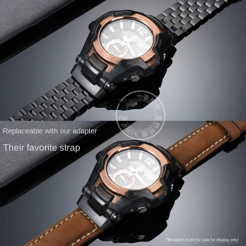 Фото GR-B100-1A модифицированный ремешок-адаптер для Casio g-shock 5536 Black Knight gr-b100 Разъем grb100 Резиновый ремешок-конвертер Ремешок 24 мм №3