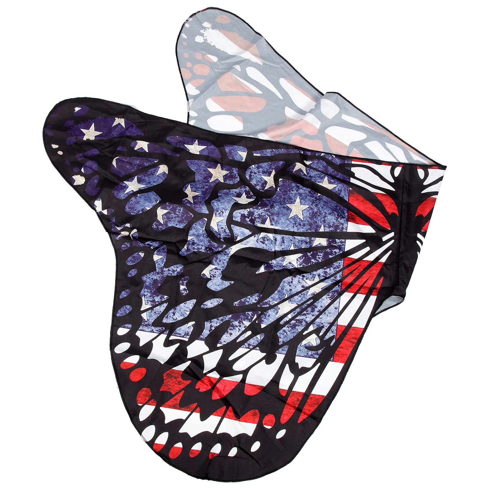 

Пляжное одеяло с флагом, декоративная накидка с бабочками и крыльями бабочки для взрослых, изящный женский костюм