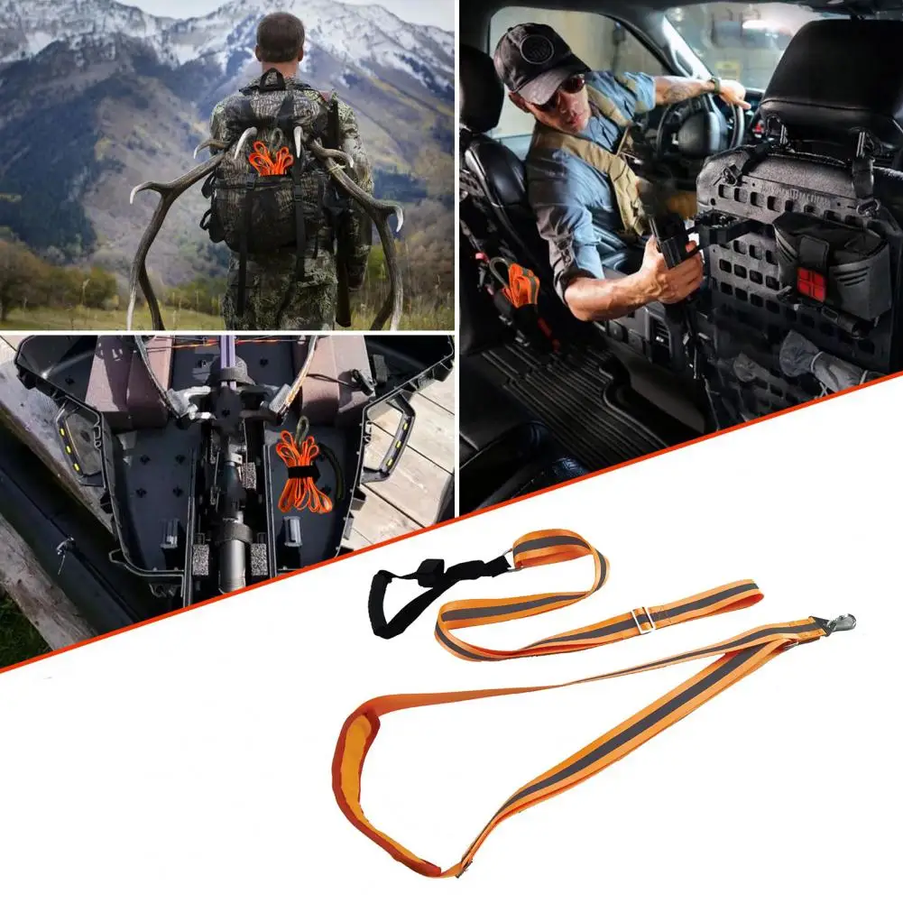 Ремешок с оленем отражающий поводок подкладкой из оленя износостойкий