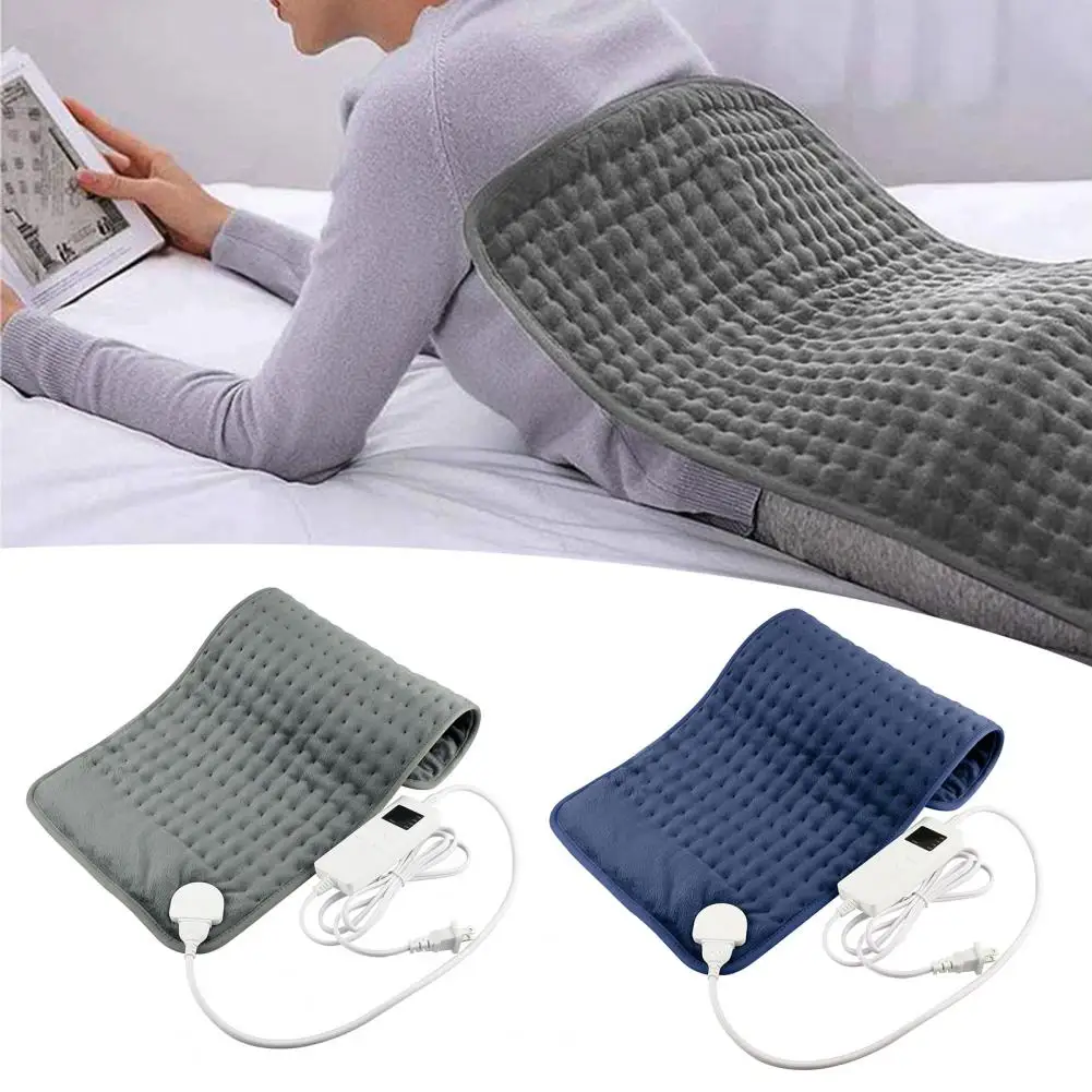 

Stylish EU Plug Timing Settings Cervical Spine Shoulder Relieve Fatigue Heated Mat for Home Heated Mat Heating Blanket