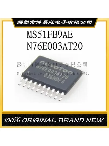 N76E003AT20 Заменяет STM8S003F3P6 MS51FB9AE Упаковка из белой пластиковой коробки