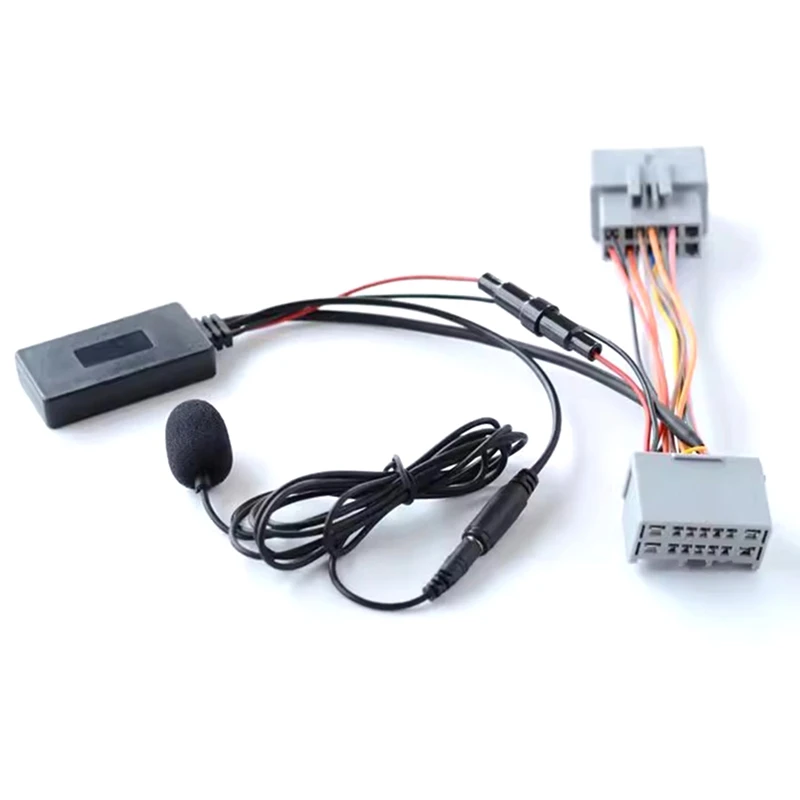 Автомобильный Bluetooth беспроводной телефонный звонок громкой связи AUX вход Адаптер