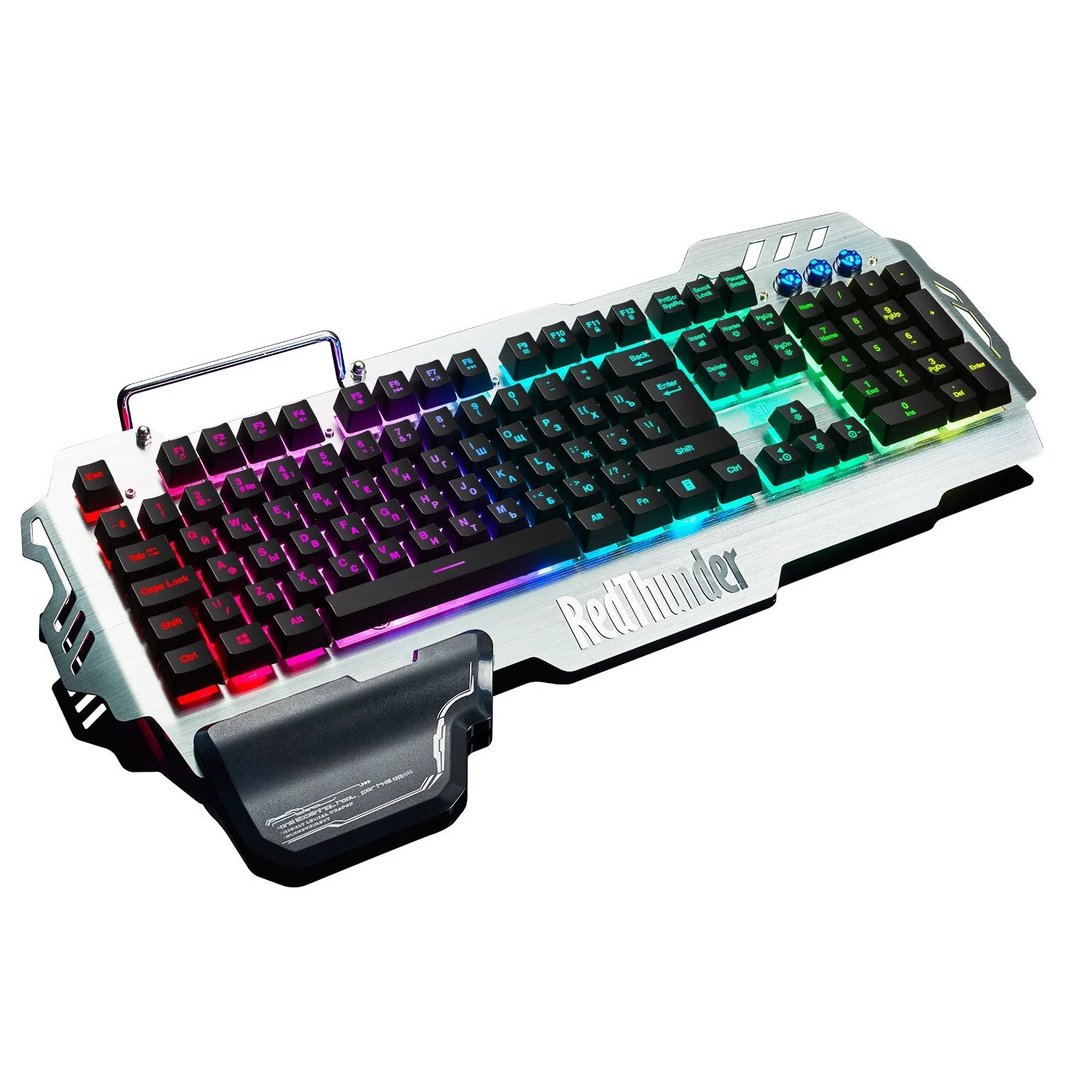 

New RedThunder K900 RGB Wired Gaming Keyboard 25 Keys Anti-Ghosting Mechanical Feel Ergonomics for PC Russian Spanish French