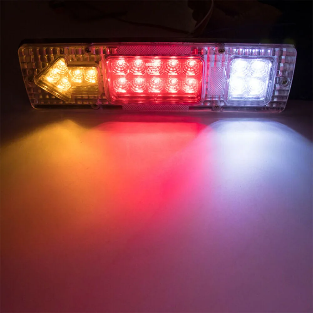 

Set LED Tail Lights Super bright Truck Turn Signal Waterproof Anti-vibration Indicator Lamp Rear