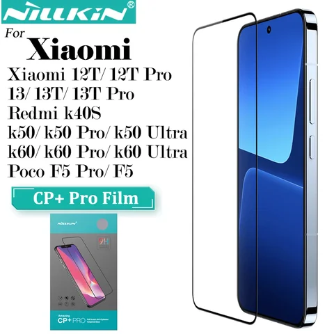 Nillkin для Xiaomi 13 Mi 13T Pro Mi 12T Pro Redmi K60 ultra K50 ultra Note 12 Tubro POCO F5 Pro CP+Pro закаленная стеклянная пленка