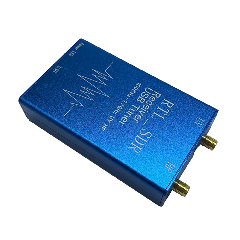100 кГц-1 7 ГГц VHF UHF HF RTL SDR USB тюнер приемник для AM FM радио связи с антенной |