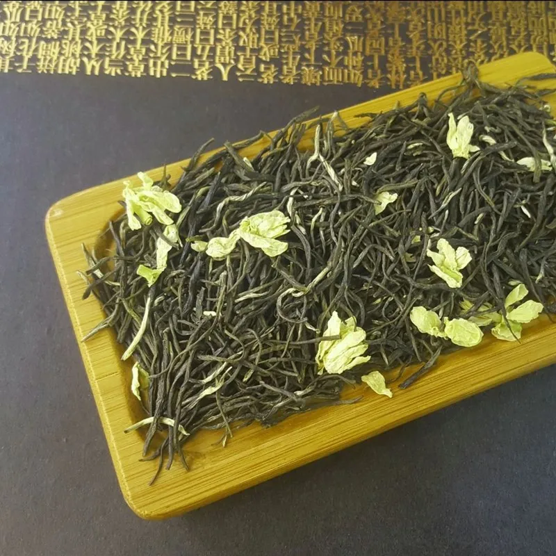 

2022 Китайский Жасмин, зеленый/настоящий органический Новый жасминовый чай ранней весны для потери веса, забота о здоровье, без чайника