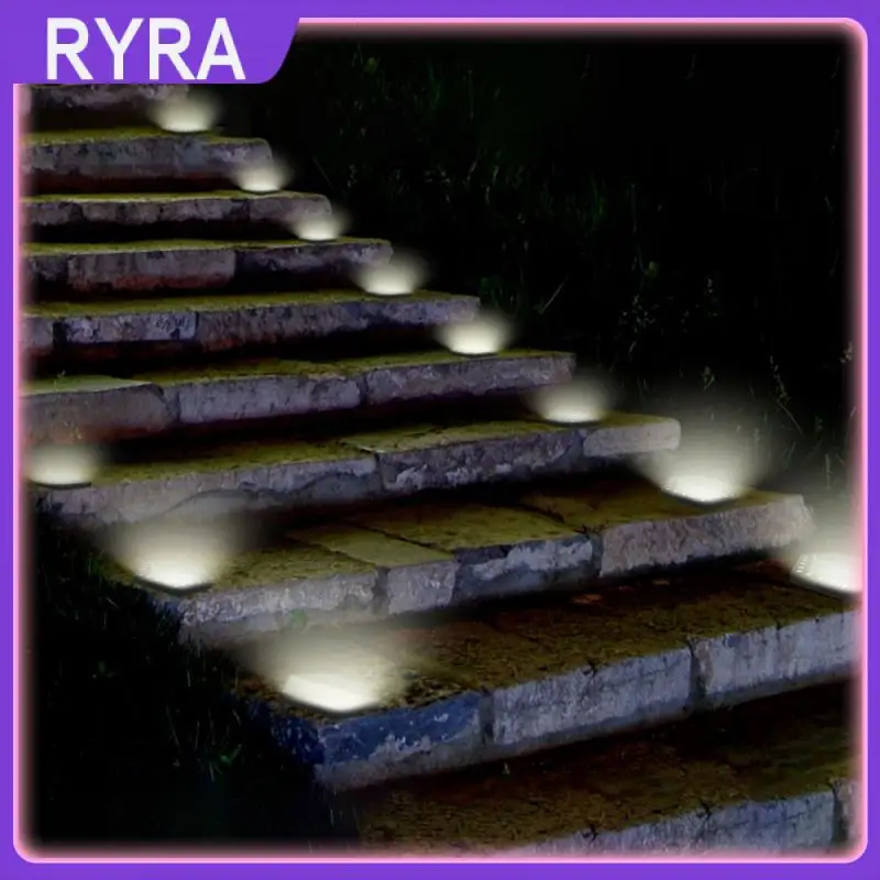 

1pc Solar Lamp Outdoor IP65 Waterproof Solar Lawn Lamp Smart Light Sensor Underground Lamp Yard Garden Decking Night Light