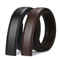 mens automatic buckle belts no buckle belt brand belt men high quality male genuine strap jeans belt free shipping 3 5cm belts