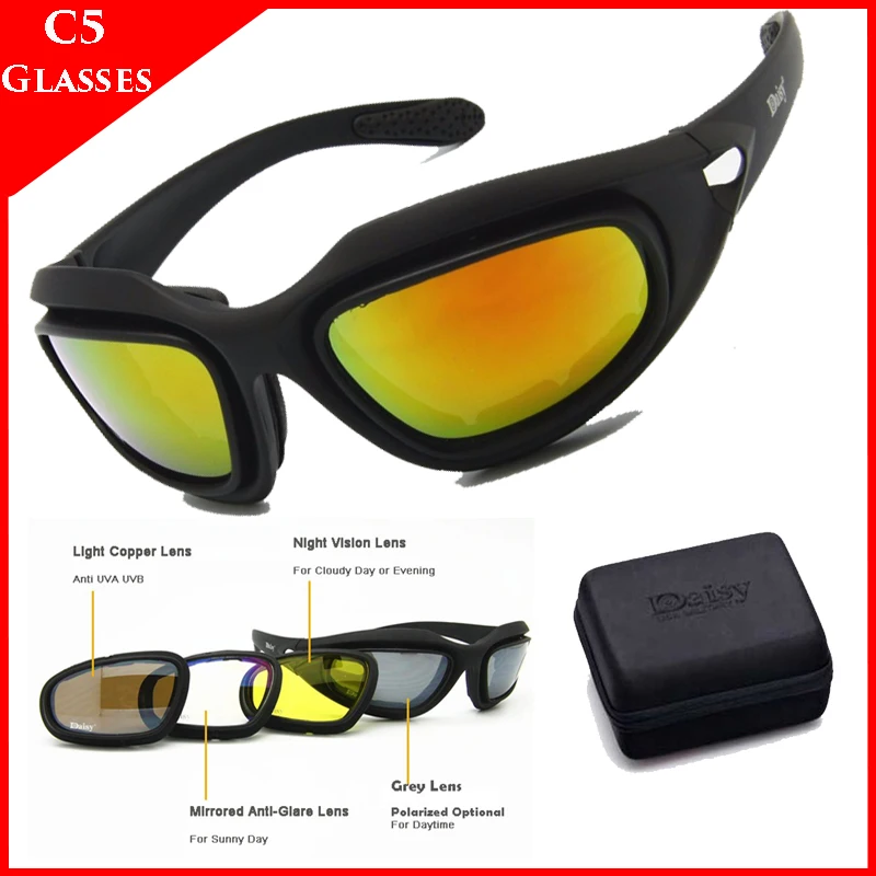 

Sport X7 Polarized Tactical Glasses C5 Outdoor Hunting Military Airsoft Paintball Eye Protection Goggles UV400 Sunglasses