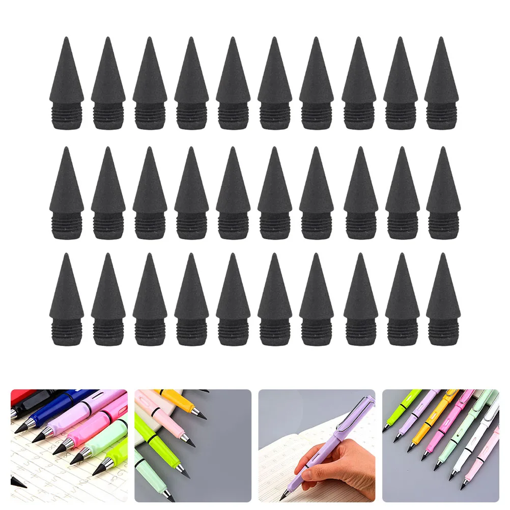 

20/30pcs Nib Pencils For Students Tip Graphite Everlasting Writing Nibs Replacement Nibs School Office Stationery