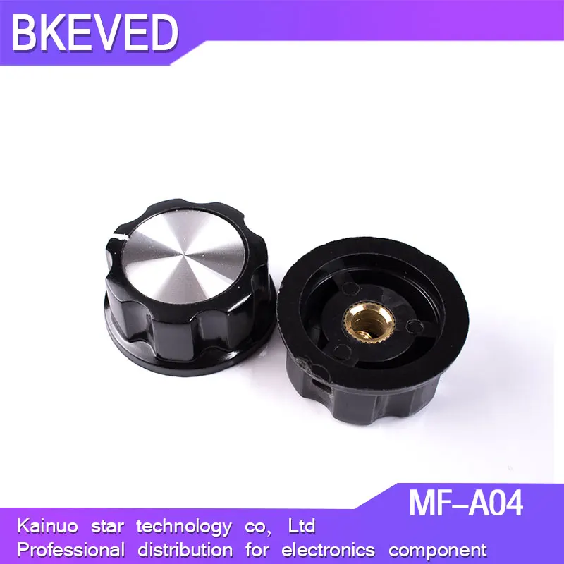 

5pcs Hat MF-A04 potentiometer knob WH118 WX050 bakelite knob copper core inner hole 6mm