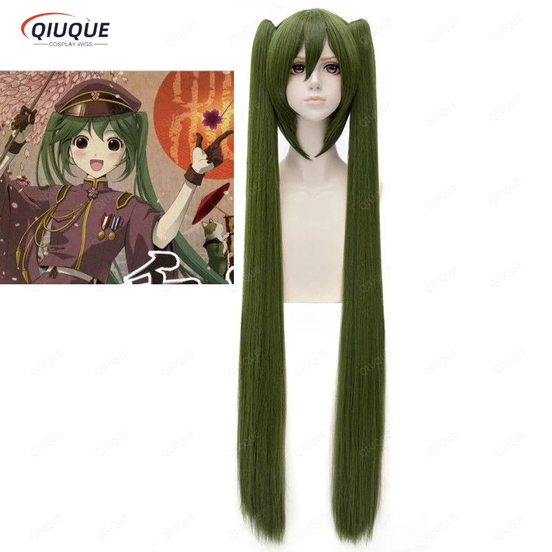 

Парик для косплея Senbonzakura Miku, длинный, 120 см